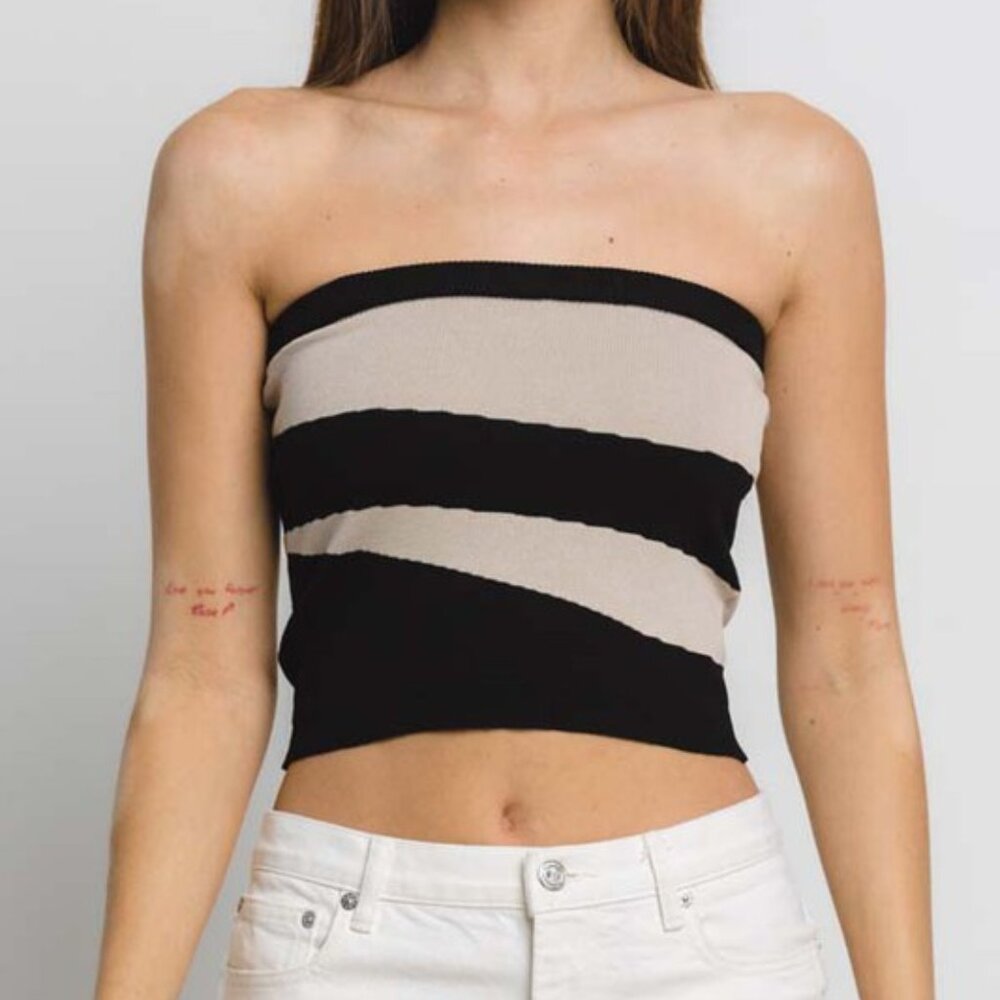 Millie Stripe Tube Top